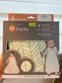 Ergo baby 2 in 1 sleepbag (6-18m)