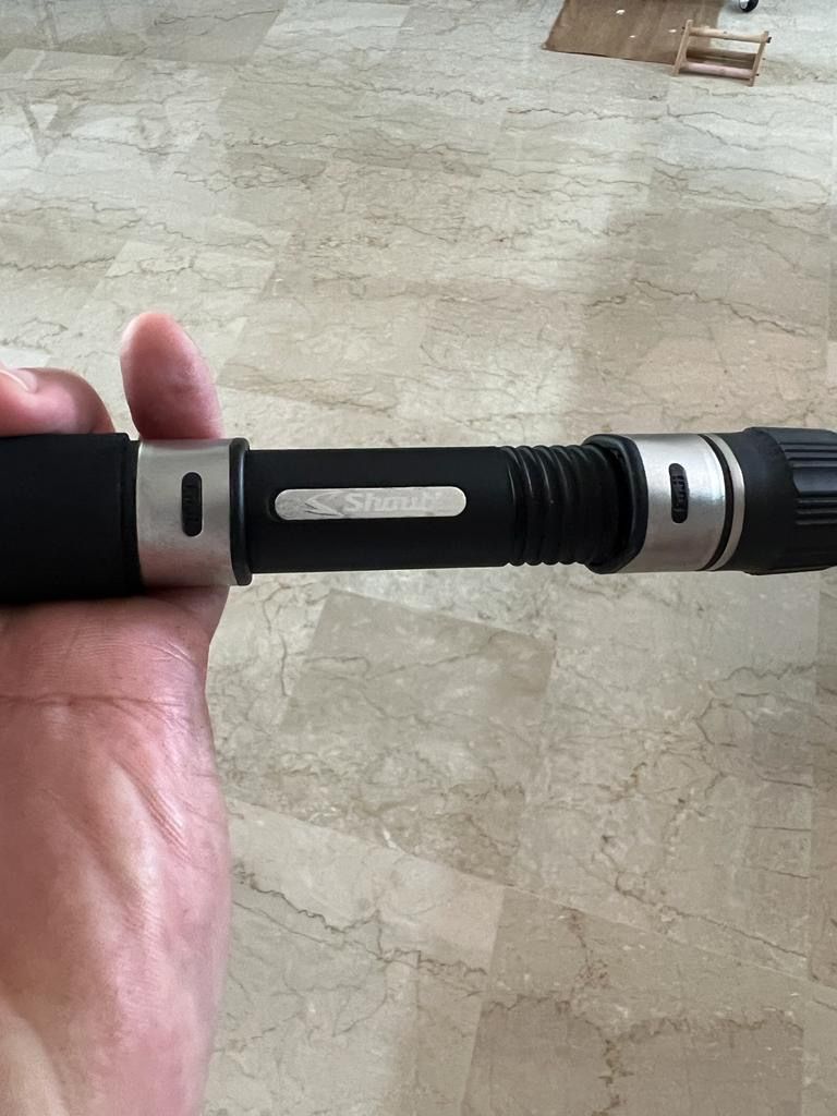 Shout Seduce SMS535s fishing rod (Category: Fishing) located in Singapore. Submitted by h20_chrome (Listing ID 1222081404, Image 2). Description: As good as new. Very rare Used only once Brought brand new at lure haven $1100 PE4-6 length 5"3 Jig 160-240g Fuji guide EVA grip Best pair with size 10000 reel Selling due to too many rods .