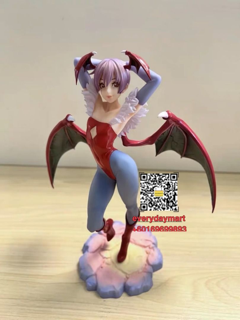 DARKSTALKERS💥LILITH 20cm💥ACTION FIGURE TOYS STATUES🔥恶魔战士莉莉丝🔥手办模型 (Category: Toy Figures) located in Singapore. Submitted by everydaymart88 (Listing ID 1219645990, Image 1). Description: MATERIAL : PVC CONDITION : 💯 NEW PACKAGE : With retail box HEIGHT : Approx 20cm 🍀🍀🍀Kindly be informed that ETA for this parcel will be 9 working days. Thanks for your patience. Dear’s understanding and support are highly appreciated❤️ ❗️ Fine workmanship ,
