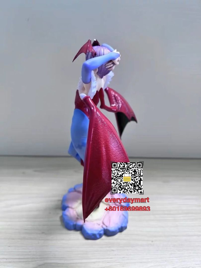 DARKSTALKERS💥LILITH 20cm💥ACTION FIGURE TOYS STATUES🔥恶魔战士莉莉丝🔥手办模型 (Category: Toy Figures) located in Singapore. Submitted by everydaymart88 (Listing ID 1219645990, Image 3). Description: MATERIAL : PVC CONDITION : 💯 NEW PACKAGE : With retail box HEIGHT : Approx 20cm 🍀🍀🍀Kindly be informed that ETA for this parcel will be 9 working days. Thanks for your patience. Dear’s understanding and support are highly appreciated❤️ ❗️ Fine workmanship ,