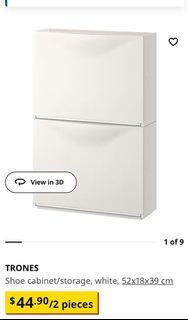 TRONES shoe cabinet/storage