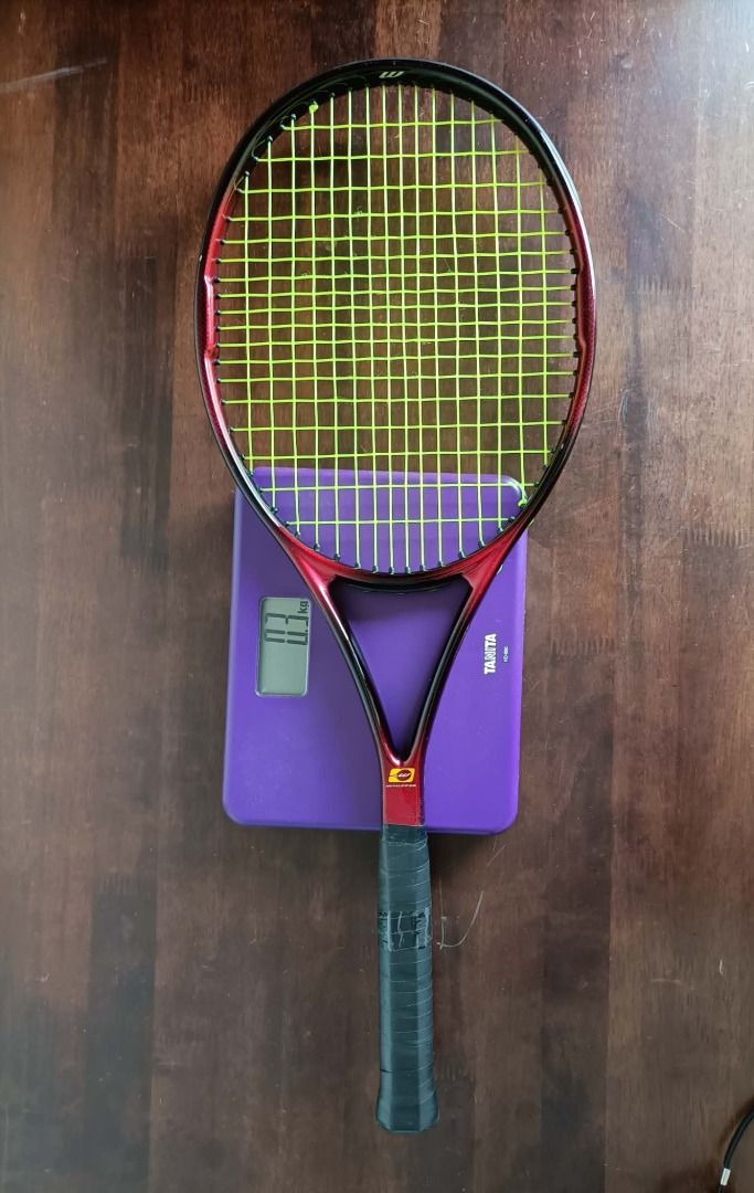 Whipper Legend 10 Tennis Racket (Category: Racket & Ball Sports) located in Singapore. Submitted by richardrayne (Listing ID 1224912377, Image 5). Description: Product Information Name: Whipper Legend 10 Tennis Racket Weight: 300g Length: 68cm Width of Racket Face: 26cm Price: SGD 70.00 (Negotiable) Additional Comments: The product is only used once or twice. Accepted payments include Cash on Meetup only. Meet-ups will be held at Lakeside MRT Sta