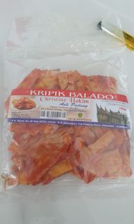 Chips from Indonesia (Spicy & sweet)