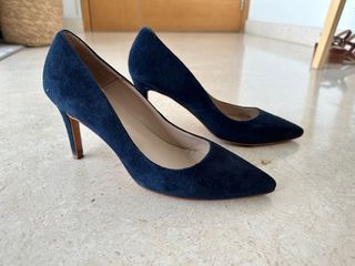 Jo Mercer navy heels - size AU7