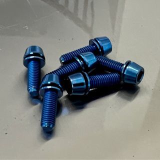 Titanium stem bolts M5 x 16mm 6pcs