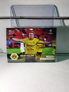 Topps Now Erling Haaland Limited Print Run cards