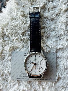 Longines automatic column wheel Chronograph Heritage collection