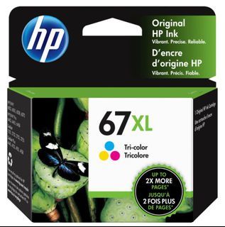 HP Original Ink 67 XL Tricolour