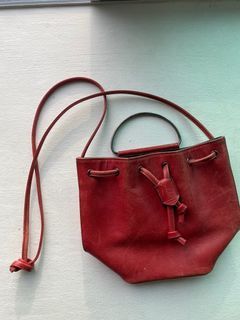 Vintage Norma Kamali Mini Bucket Bag