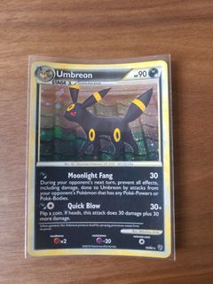 Umbreon HGSS Undaunted 10/90 Pokemon TCG