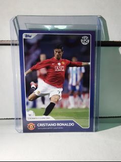 Topps 30 Seasons Ronaldo Manchester United Limited Print Run Card