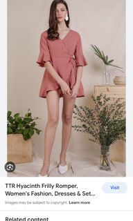 TTR Hyacinth Frilly Romper