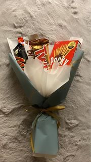 Small Snacks Bouquet |BIRTHDAYS|GRADUATION|ENGAGEMENT|OCCASION - MOTHER’S DAY,FATHER’S DAY,TEACHERS DAY ETC.