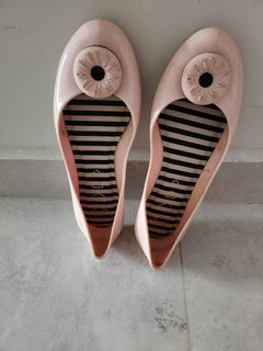 Jelly bunny pink nautical flats