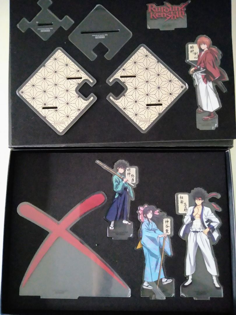 Rurouni Kenshin (Samurai X) Movie Exclusive VIP Premium Box Set - Acrylic Standee Set, Can Badges Set, Illustrated Bromides Set, Postcard and Mini Shikishi Trading Board (Category: Other Merchandise) located in Singapore. Submitted by rukawajy (Listing ID 1246905419, Image 3). Description: Selling Full complete set of all Rurouni Kenshin (Samurai X) Movie Exclusive VIP Premium Box Set items, comprising of the following, Acrylic Standee Set, Can B