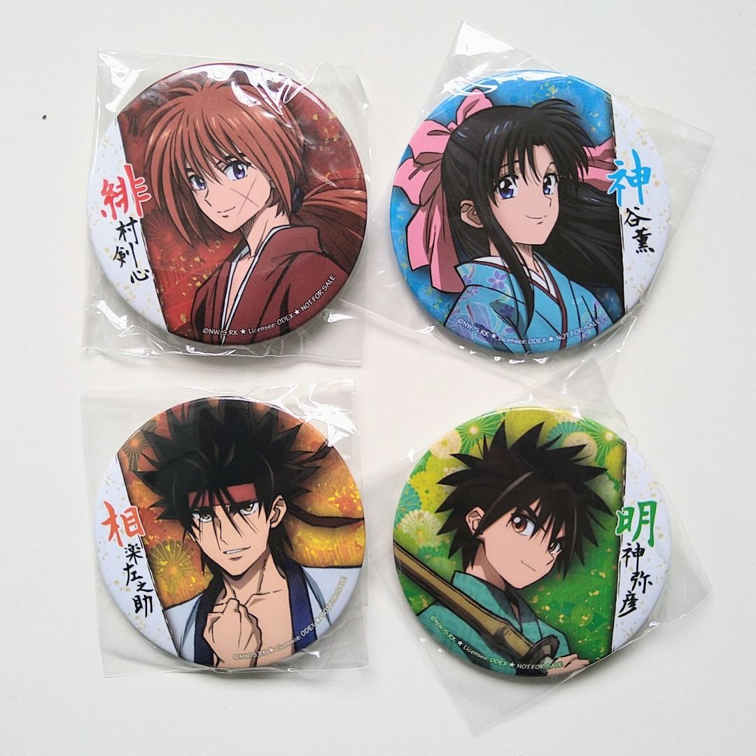 Rurouni Kenshin (Samurai X) Movie Exclusive VIP Premium Box Set - Acrylic Standee Set, Can Badges Set, Illustrated Bromides Set, Postcard and Mini Shikishi Trading Board (Category: Other Merchandise) located in Singapore. Submitted by rukawajy (Listing ID 1246905419, Image 4). Description: Selling Full complete set of all Rurouni Kenshin (Samurai X) Movie Exclusive VIP Premium Box Set items, comprising of the following, Acrylic Standee Set, Can B