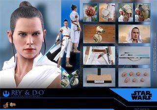 Hot Toys Star Wars: The Rise of Skywalker – Rey and D-O MMS559