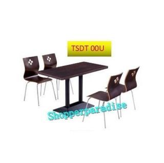 TSDT 00U, Dining table chair set, home, restaurant, cafe, furniture