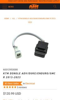 KTM offroad dongle
