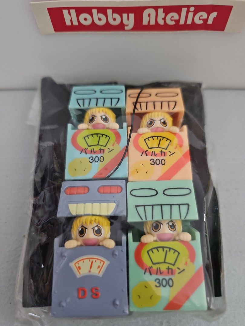 Gashapon Capsule Toy : Gash Bell Swing (Set of 4) (Category: Designer & Blind Box Toys) located in Singapore. Submitted by hobbyatelier (Listing ID 1281681590, Image 1). Description: * Complete set of 4 * Brand New * Price listed is while stocks last & final. Non-negotiable * Self-collection preferred Location: Pioneer Junction / Selected MRT Stations [See Meet-Up] by appointment ONLY * Kindly PM to check for item availability before making an of