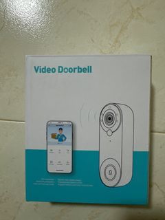Wireless doorbell with inbuilt storage