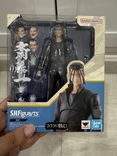 SHF Figuarts Saito Hajime Shinsengumi Himura Kenshin Rurouni Samurai X  Bandai Namco SHFiguarts Tamashii Nations