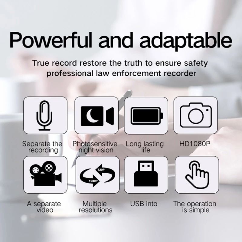 Full Hd 1080P M1 Mini Camera Wearable Body Pen Cam Digital hidden spy Sport Dvr Micro Camcorder Video Recorder vision Usb Plug (Category: Security Systems & CCTV Cameras) located in Singapore. Submitted by _luxehomeliving_ (Listing ID 1331277006, Image 5). Description: Description: Separate recording function: When the product is fully charged, it can record independently for about 12 hours. The product has a built-in lithium battery, which can b