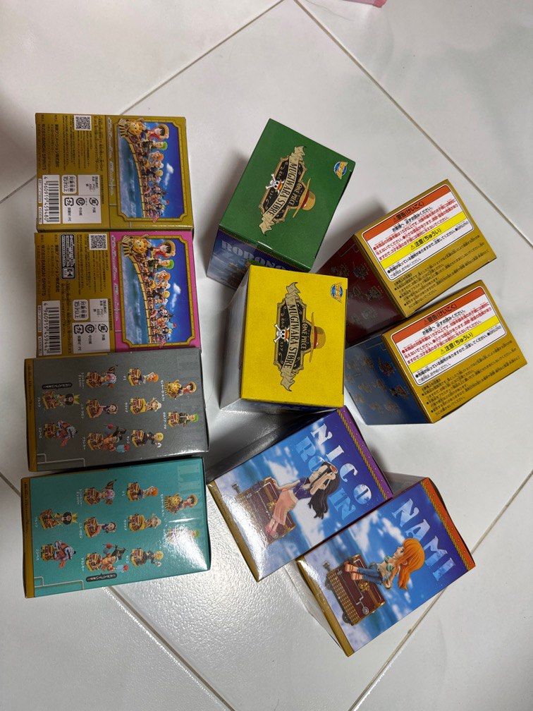 One Piece Mugiwara Store World Collection Figure (WCF) - form a train (Category: Toy Figures) located in Singapore. Submitted by ariel23 (Listing ID 1331433256, Image 3). Description: .