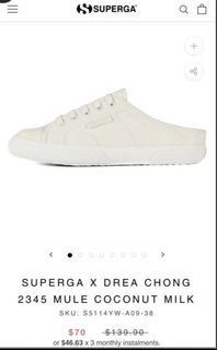 Superga X Drea Chong 2345 Mule Coconut Milk