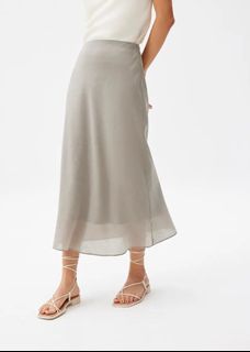 Love Bonito A-line Midaxi Skirt