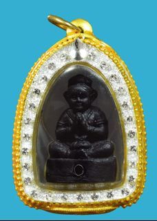 Aj Pleng  Black Kuman with Takrut BE2541