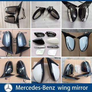 Mercedes-Benz A class-W176 W177 B class-W246 C class-W205 W204 E class-W213 W212 E class-C207 CLA-W117 S class-W222 W221 CLS-W218 W257 GLS-X166 X164 GLC-X253 V-W447 R class-W251 wing mirror (L R) side mirror reflector rearview mirror