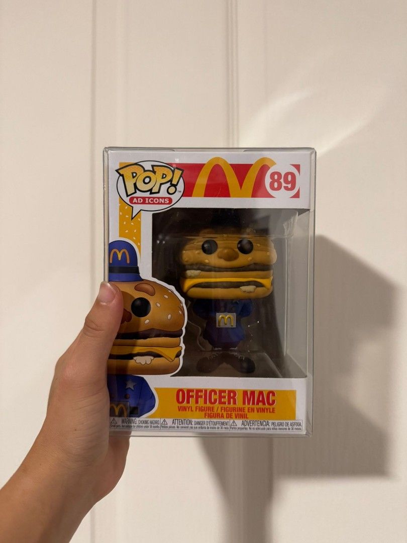 Mega Funko Clearance #2 (Category: Toy Figures) located in Singapore. Submitted by thecatwithnoname_ (Listing ID 1335861462, Image 6). Description: Price inclusive of pop protectors, •Officer mac (89) funko pop ad icons - $30✅️ •The tapatio man (122) funko pop ad icons - $30✅️ •Tony the tiger (121) funko pop ad icons (funko shop exclusive) - $35✅️ •Ronald mcdonald (139) funko pop ad icons (thailand exclusive) - $30✅️ •Twinkie the kid (27) funko p