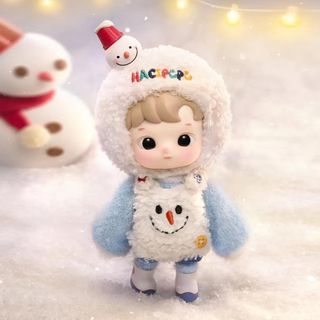 POP MART HACIPUPU Snowman is Coming Action Figure