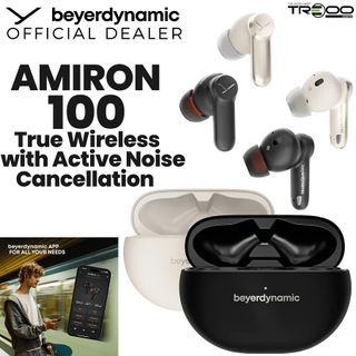 [Official]($10.50 Cashback!) Beyerdynamic AMIRON 100 True Wireless Bluetooth Noise-Cancelling In-Ear Earphone with Mic