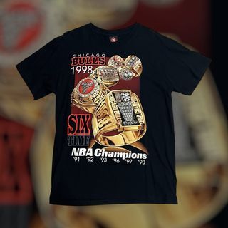 WTS Chicago Bulls NBA Championship Vintage Tee