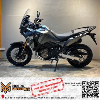 HONDA ATAS 1100 ( NEW HONDA AFRICAN TWIN ADVENTURE SPORTS MANUAL - AUTHORISED DEALER ) CLASS 2 ADVENTURE | BOON SIEW | HONDA | CRF1100 | AFRICAN TWIN | DCT | AGENT UNIT | SINGAPORE | ADVENTURE SPORTS MANUAL | ATAS 1100 | ATAS | 1100 CC