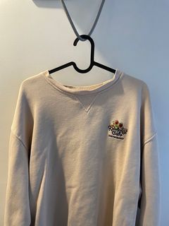 vintage oversized embroidered sweatshirt