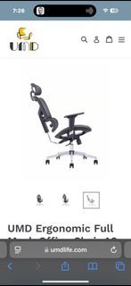 UMD Office Chair with foot reae