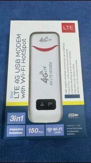 3G/4G LTE Wireless USB Wifi Mobile Broadband Modem Stick SIM Card Router Ethernet Adapter