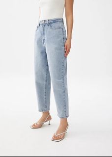 Love Bonito Flynn Cropped Mom Jeans