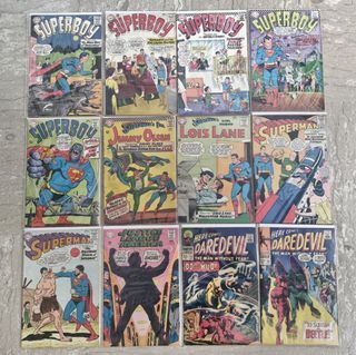 Marvel DC Silver Age Comics (Superman Lois Lane Justice League Daredevil)