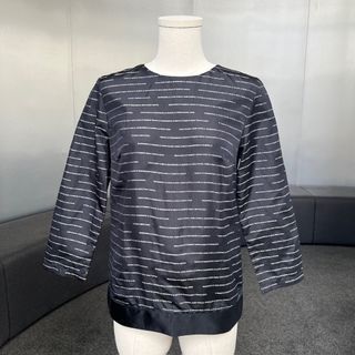 Chanel Coco Gabrielle Long Sleeve Blouse Black