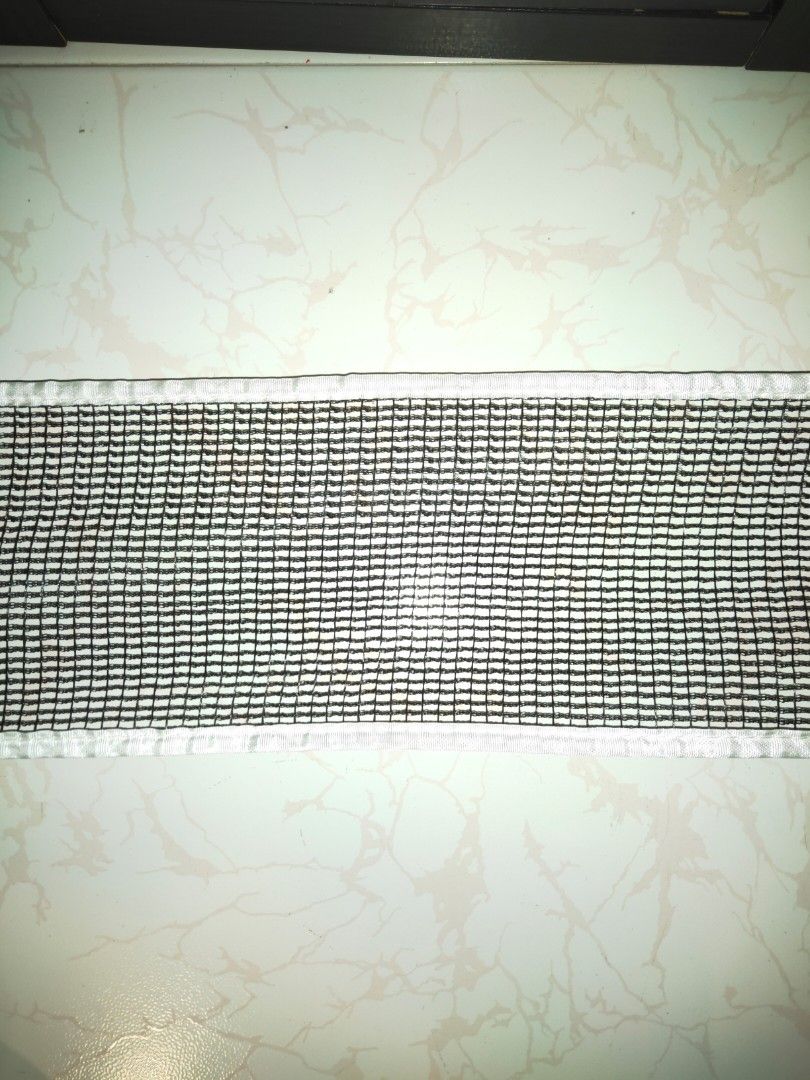 Artengo Portable Table Tennis Net (Category: Other Sports Equipment and Supplies) located in Singapore. Submitted by juanderer2.0 (Listing ID 1342645518, Image 3). Description: Artengo Portable Table Tennis Net Used a few times Net still in very good condition Can still clamp onto table Just appearance abit soso dm to nego.