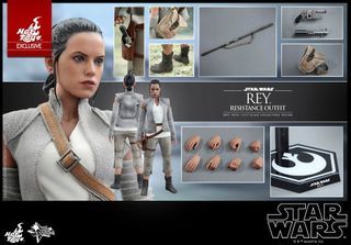 Hot Toys MMS377 Star Wars The Force Awakens – Rey (Resistance Outfit) Toys Exclusive