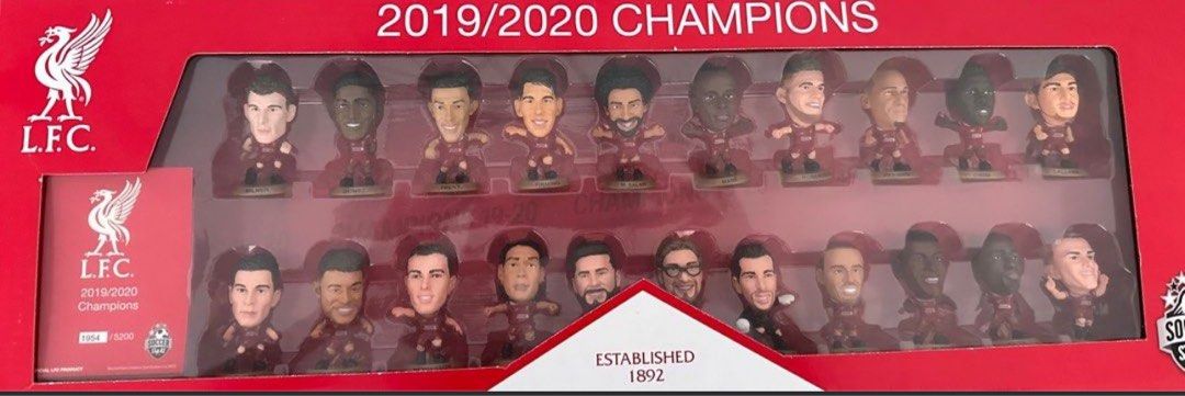 Official Liverpool memorabilia figurines champions 19/20 season soccerstarz (Category: Toy Figures) located in Singapore. Submitted by mancave_memorabilia (Listing ID 1342984268, Image 1). Description: .