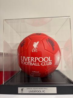 Liverpool team signed football official merchandise with certificate