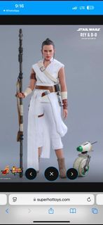 Hot Toys MMS559 Star Wars The Rise of Skywalker Rey and D-O