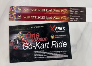 SCIP NYE 2025 Rock Zone Pass