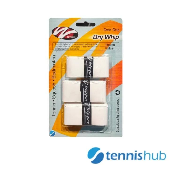 Whipper Dry Whip Overgrip (3 Grips/Pack) Tennis Grip (Category: Belt bags, Clutches and Pouches) located in Singapore. Submitted by ontoryshop (Listing ID 1344296745, Image 6). Description: 👇 Click "BUY" to place your order and receive it within 1-3 working days! 💖 Enjoy FREE Home Delivery 💖 SG Local Ready Stocks 💖 Hassle-Free Refund/Returns ⭐ 5-Star Rated Premium Seller! 24/7 Customer Service 📞 👀 Explore similar listings on our profile — —